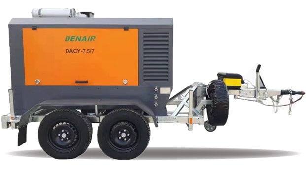 Дизельный компрессор Denair DACY-9/9