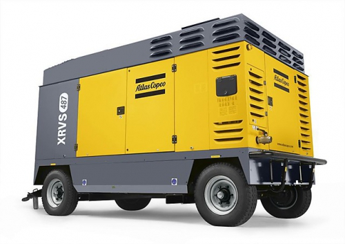 Дизельный компрессор XRVS 487 CD Передвижной